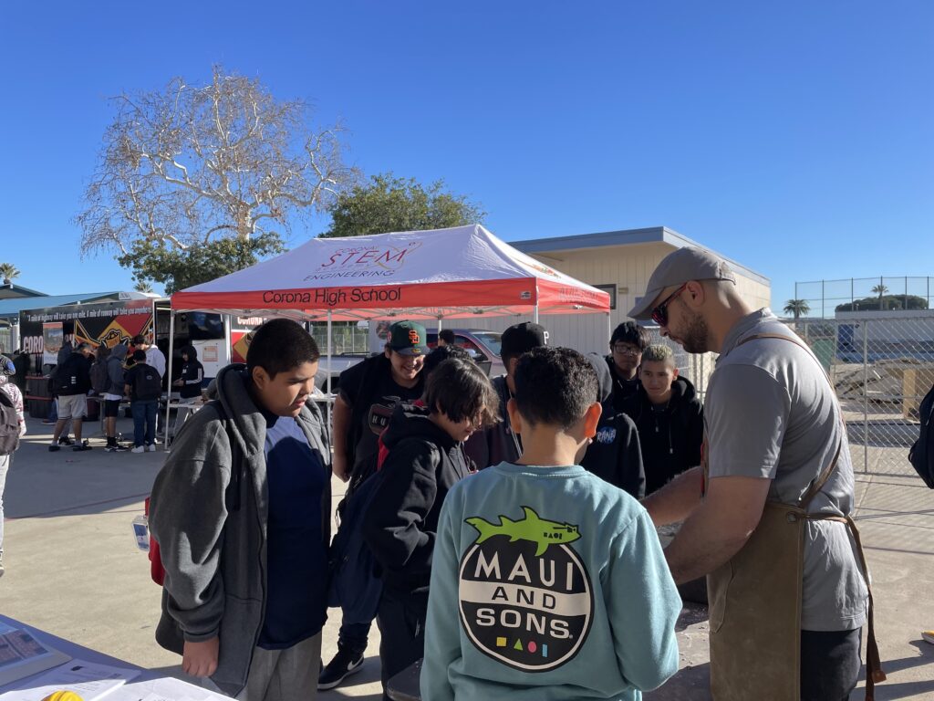 MITA Attends Career Fair at Raney School in Corona