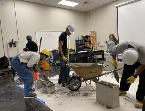 Masonry Workshop with San Bernardino Community College District