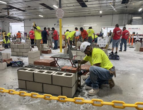 MITA and BAC 4 Local hold Apprentice Masonry Competition